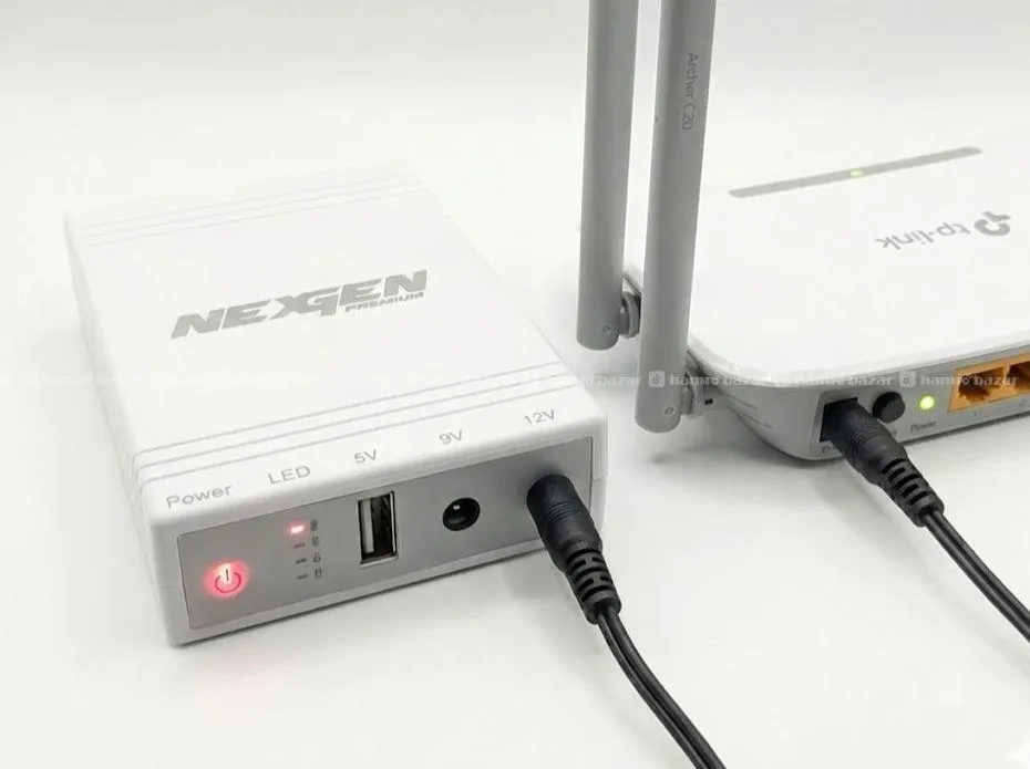 Nexgen Premium NX305 Mini UPS 10400mAh For Router 2