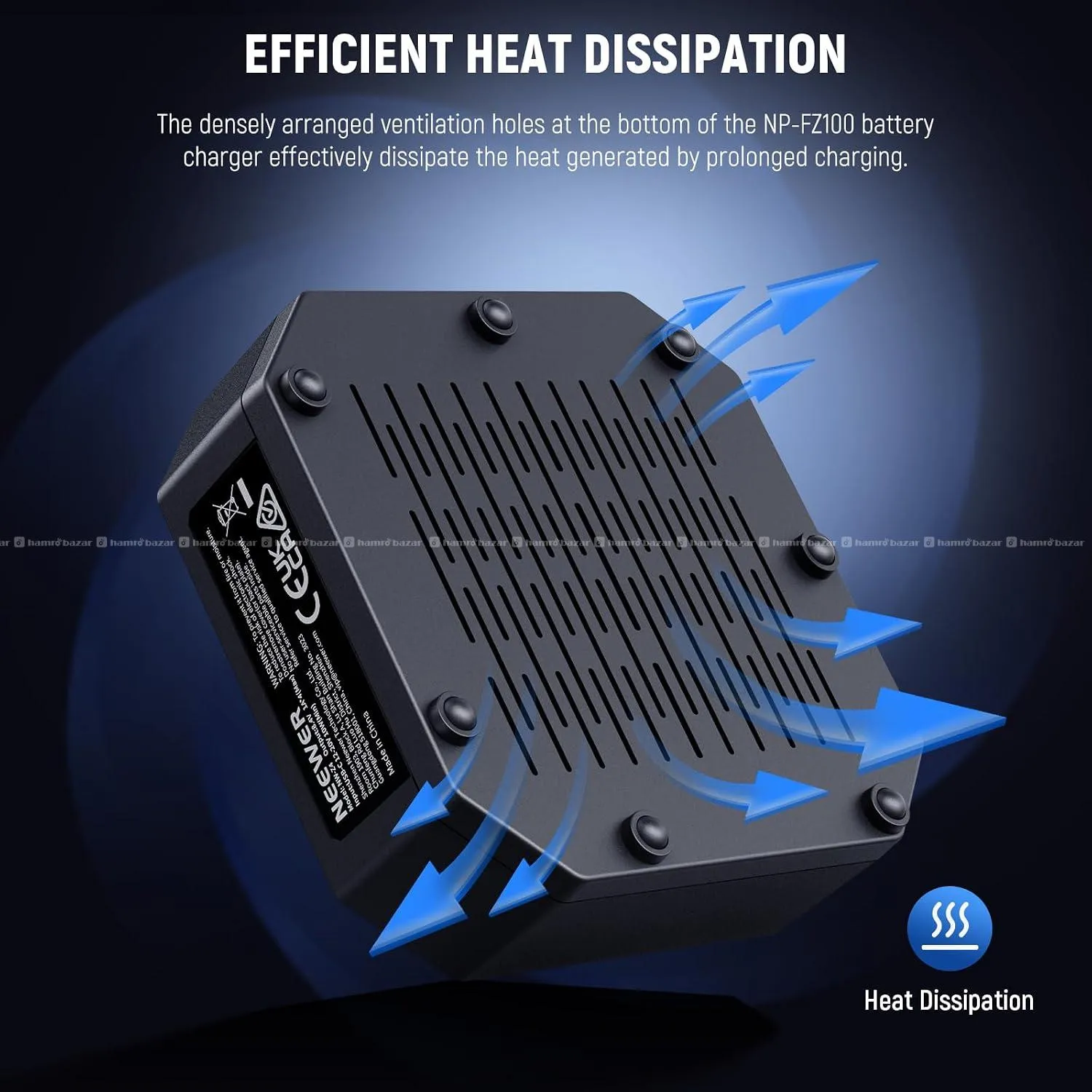 ZITAY NP-FZ100 4-Channel Fast Charger 3