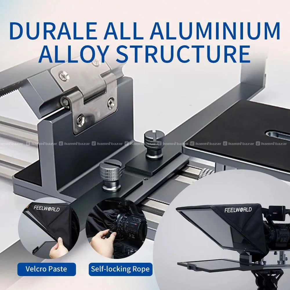 FEELWORLD TP16 16" Portable Teleprompter 7