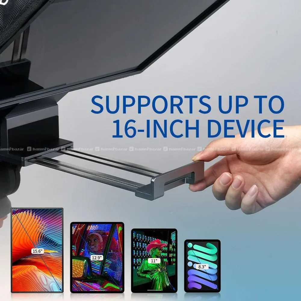 FEELWORLD TP16 16" Portable Teleprompter 5