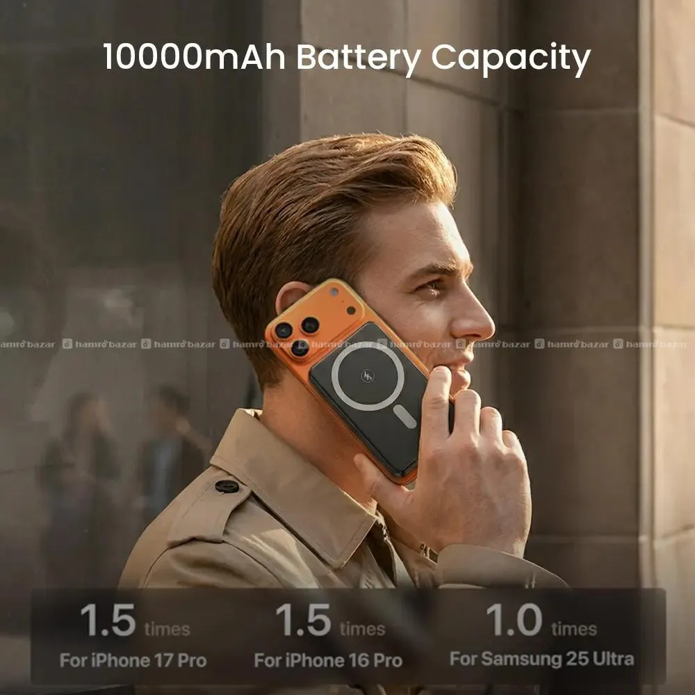 Ultima Boost 10K Mini Powerbank Wireless Charging 2