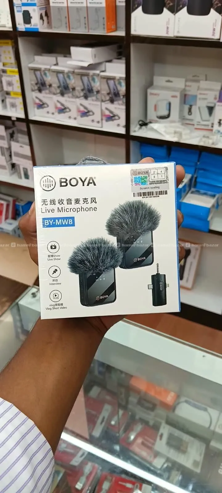 Boya BY-MW8 Professional Microphone 🎤 🔥...!