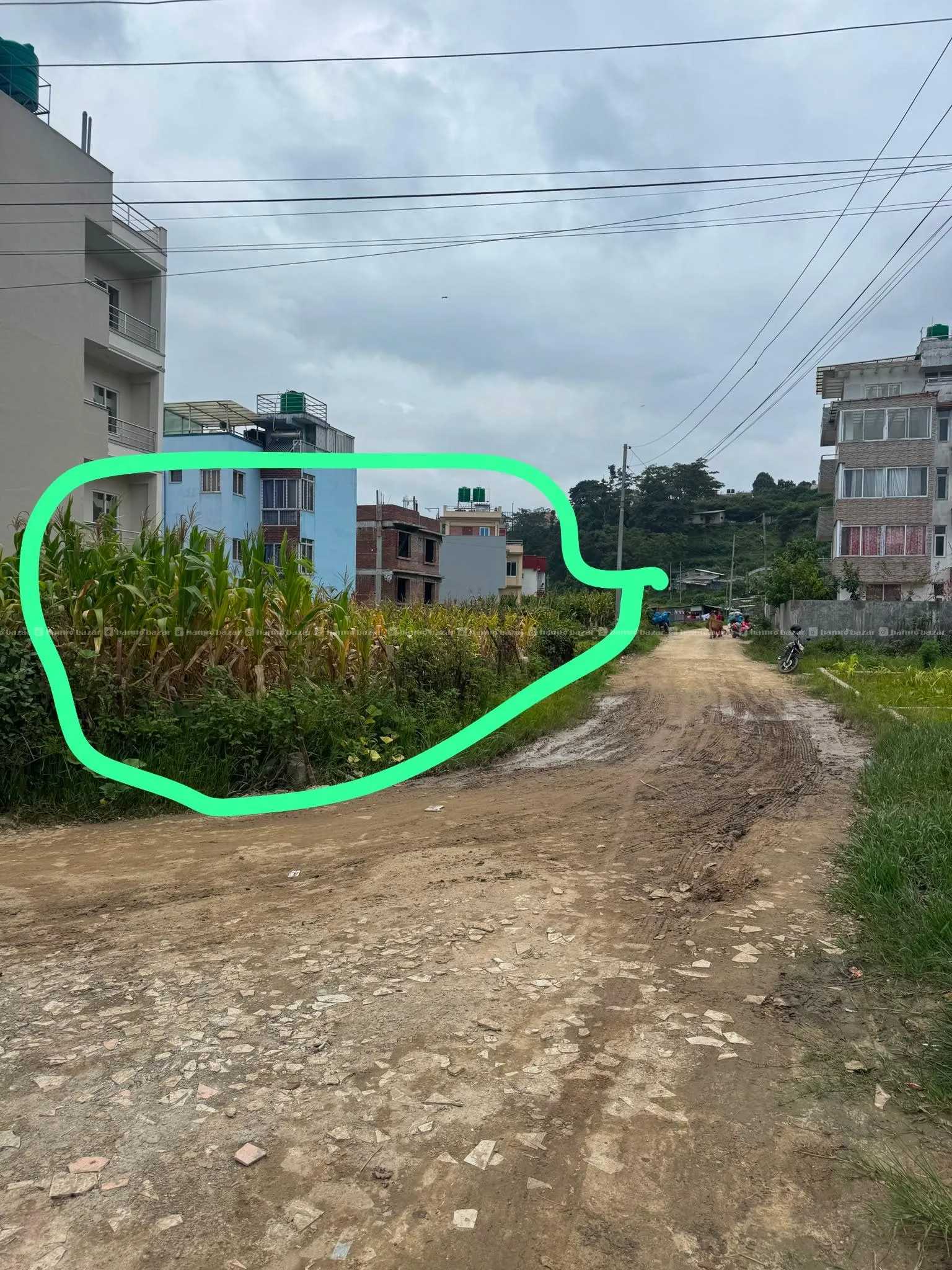 6 aana commercial/residential land in Thecho 3