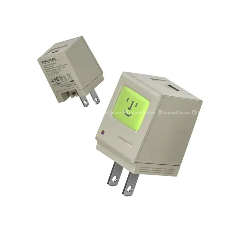 SHARGE Retro 35W GaN Charger | USB-C Fast Charger 3