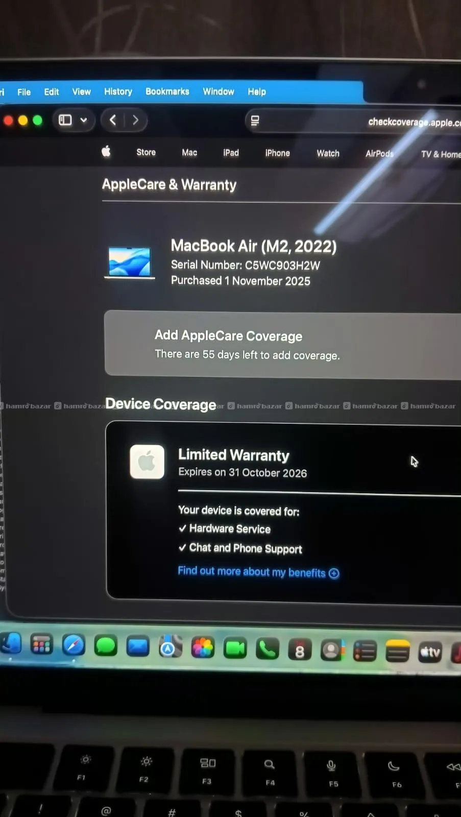 MacBook Air M2 | 16 gb ram | 100% battery health 2