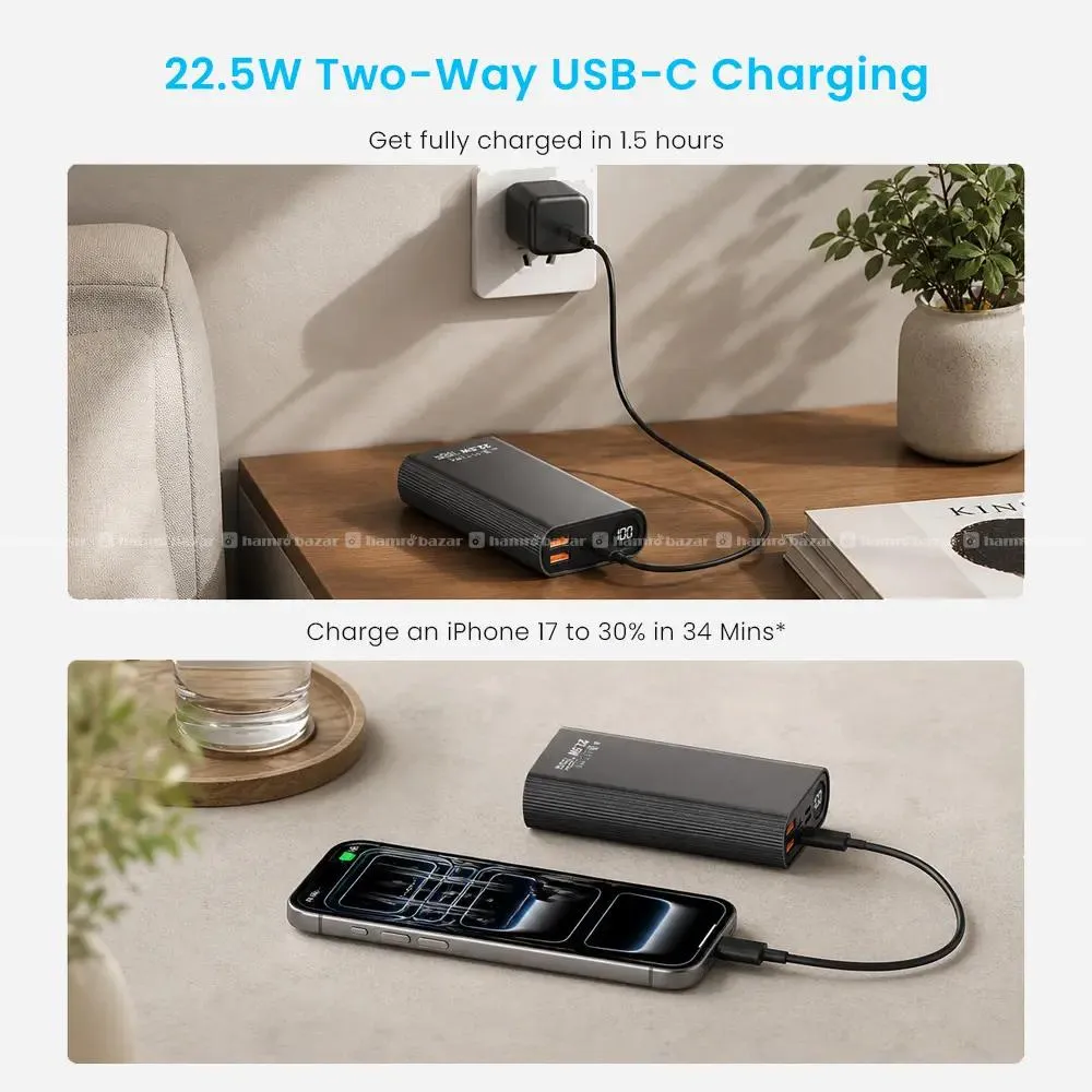 Ultima Turbocharge 20K Powerbank QC 3.0 22.5 Watt 4