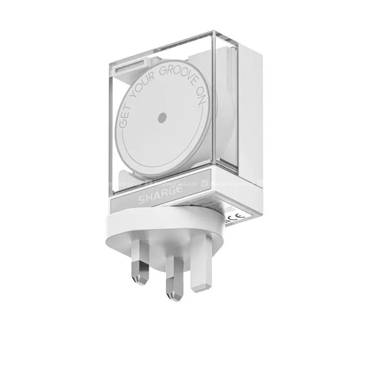 SHARGE Retractable 65W Charger | 2-Port GaN 2