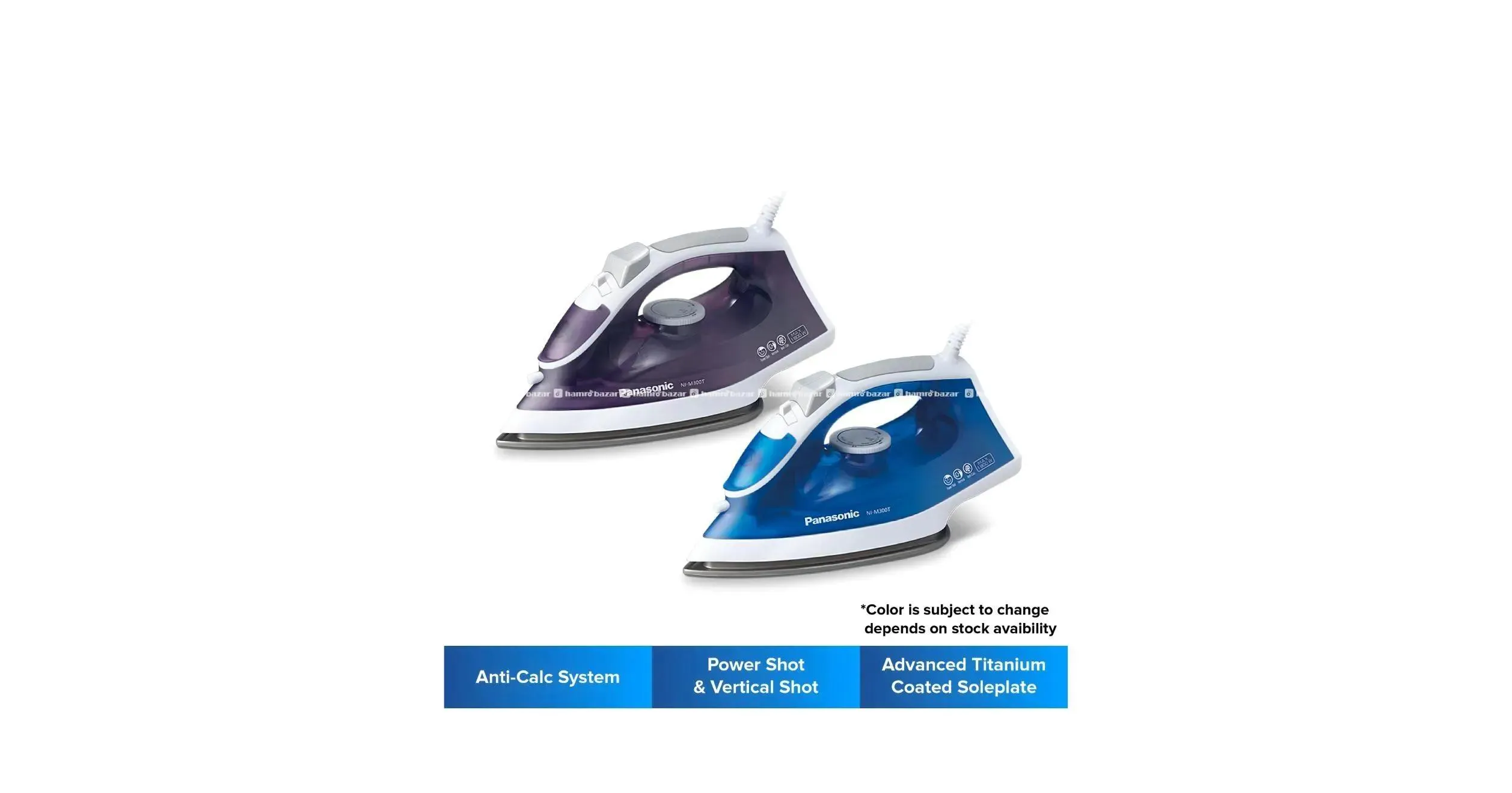 Panasonic Iron steam iron (NI-M300T) steam iron 2