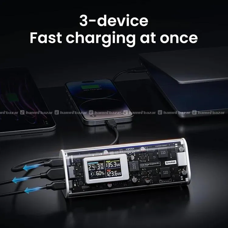 Shargeek 170 24000mAh Power Bank | 170W 4