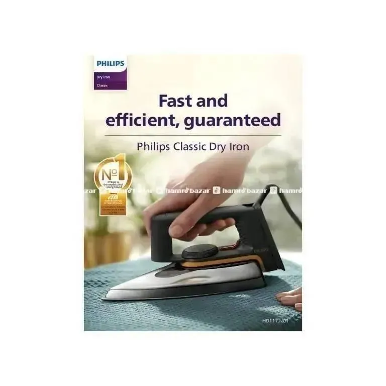 Philips Dry Iron (HD-1172/01) philips iron iron 2