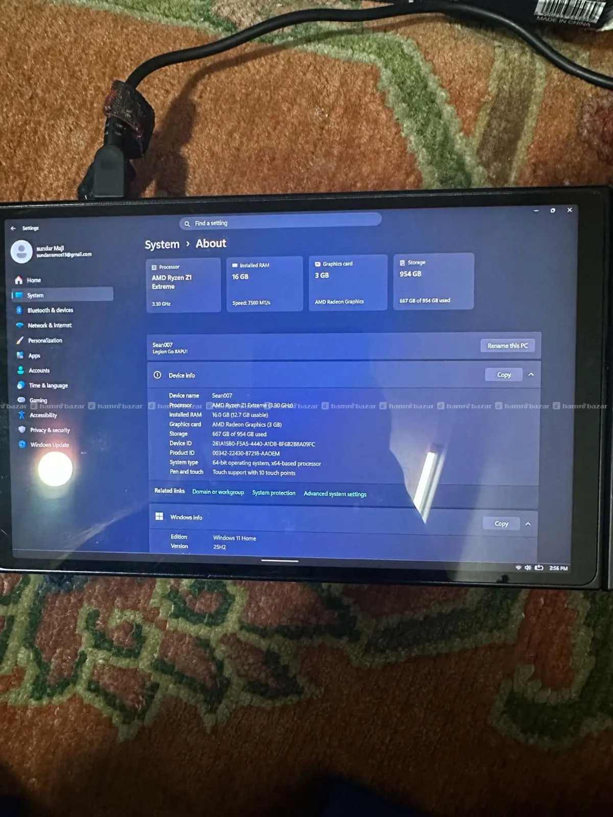 Lenovo Legion Go 1TB – Like New Condition 2
