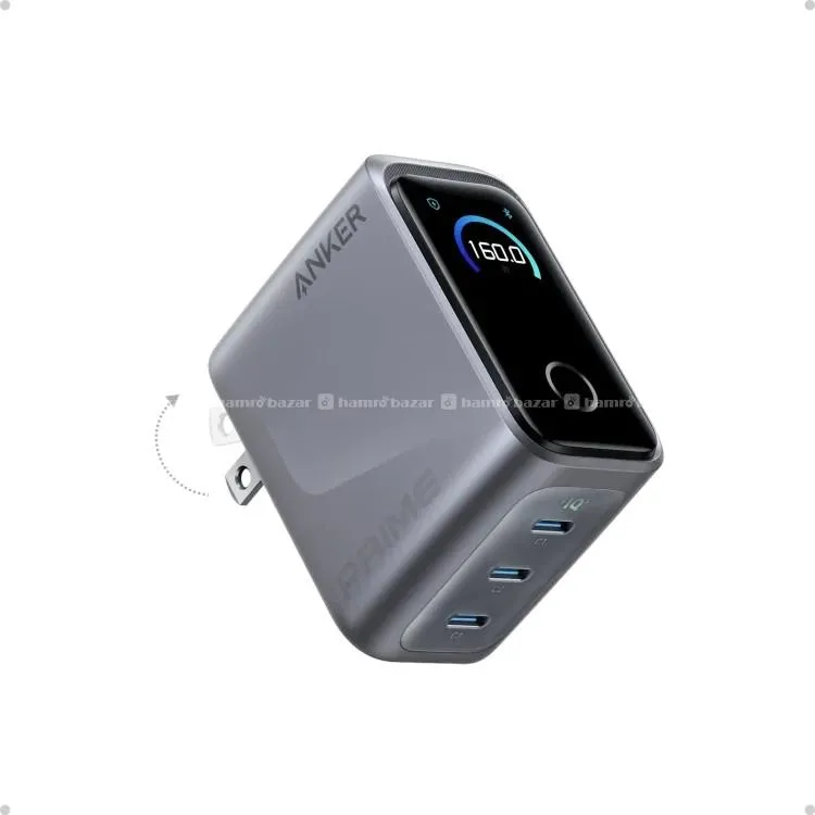 Anker Prime 160W 3-Port Smart Display Charger 3