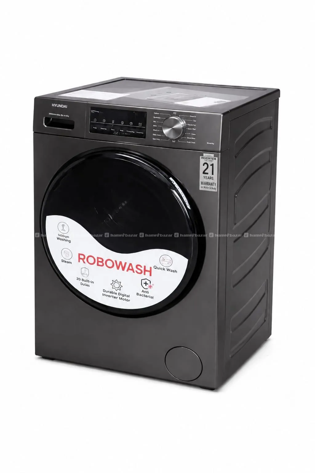 Hyundai Washing Machine 10Kg , 21 Years Warranty 2