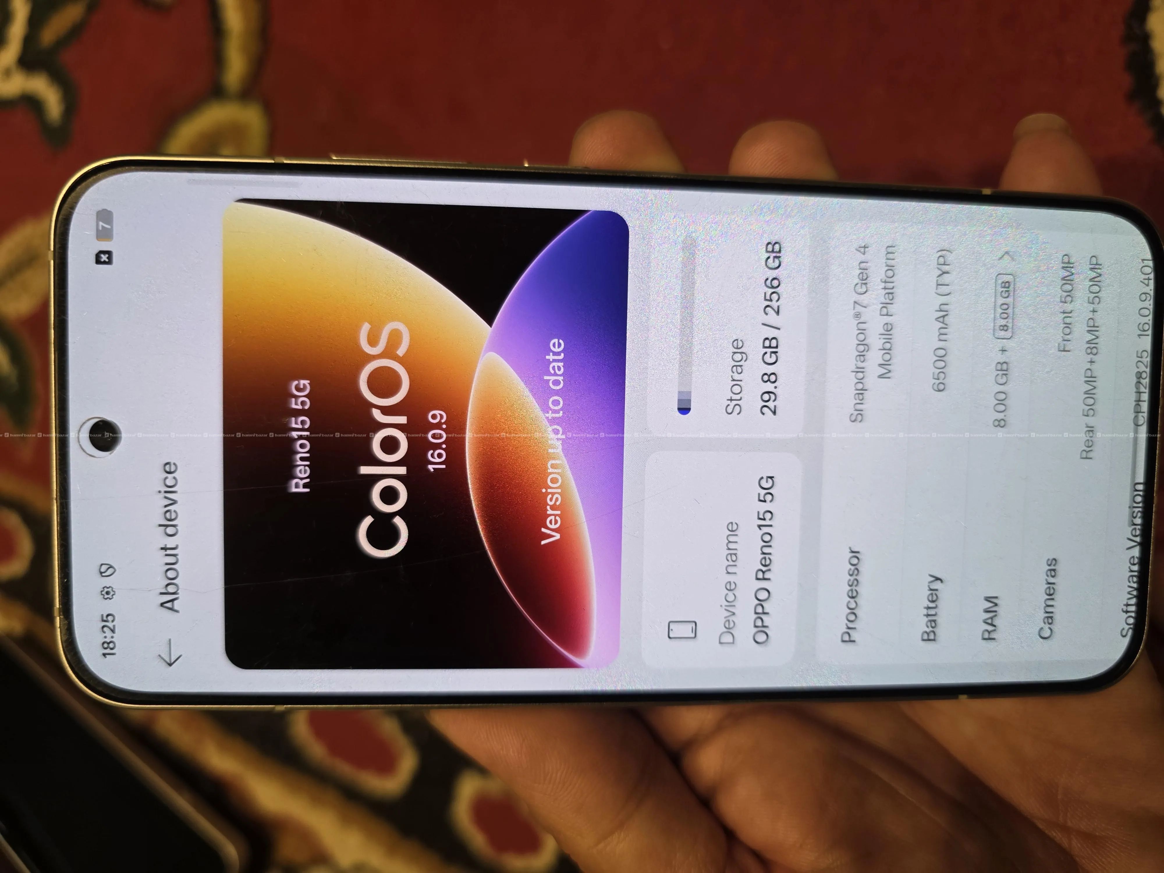 oppo reno 15 5G 8.256gb fresh on sale 2