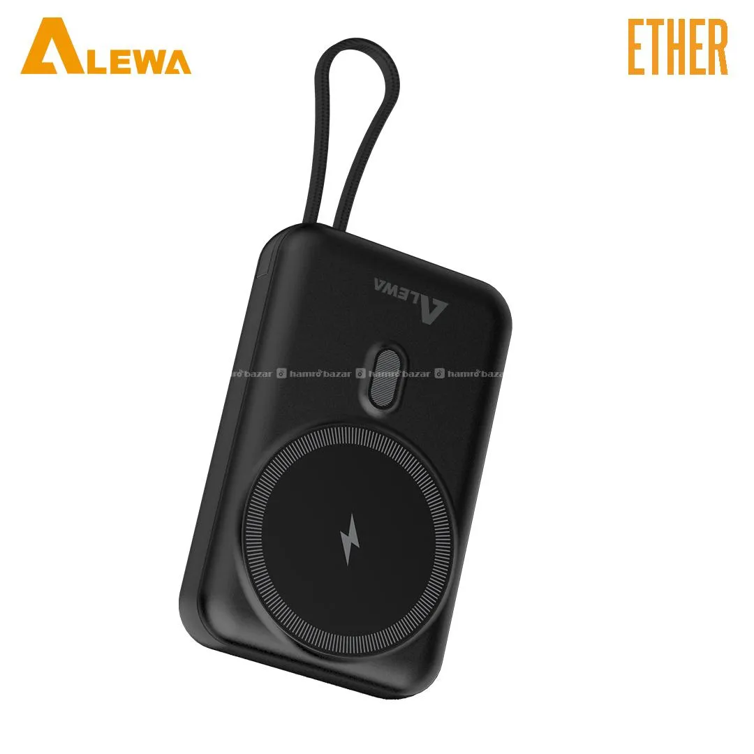 ALEWA ETHER WIRELESS 10000mAh POWER BANK 6
