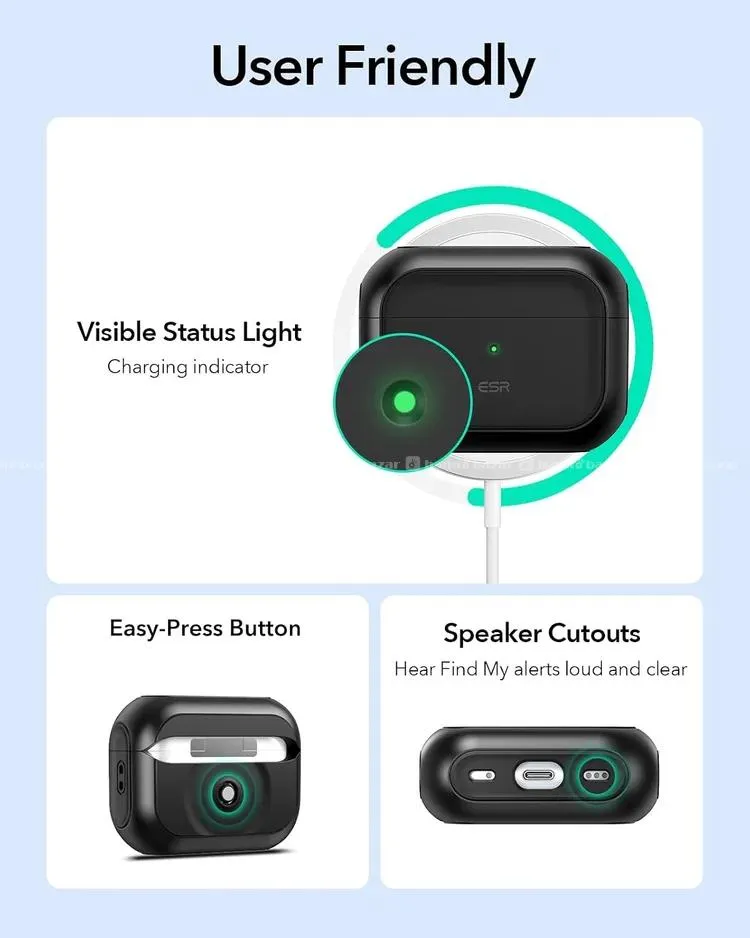 ESR Orbit Hybrid Case for AirPods Pro 3