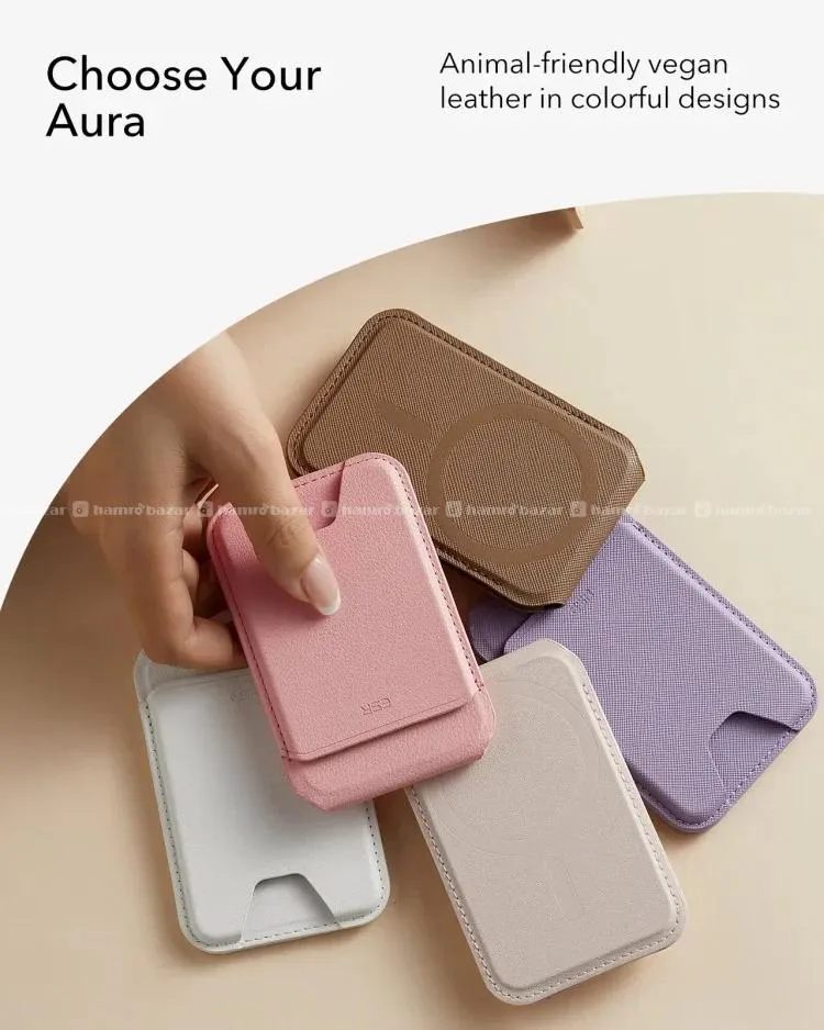 ESR Aura Wallet/Stand HaloLock MagSafe Wallet 4