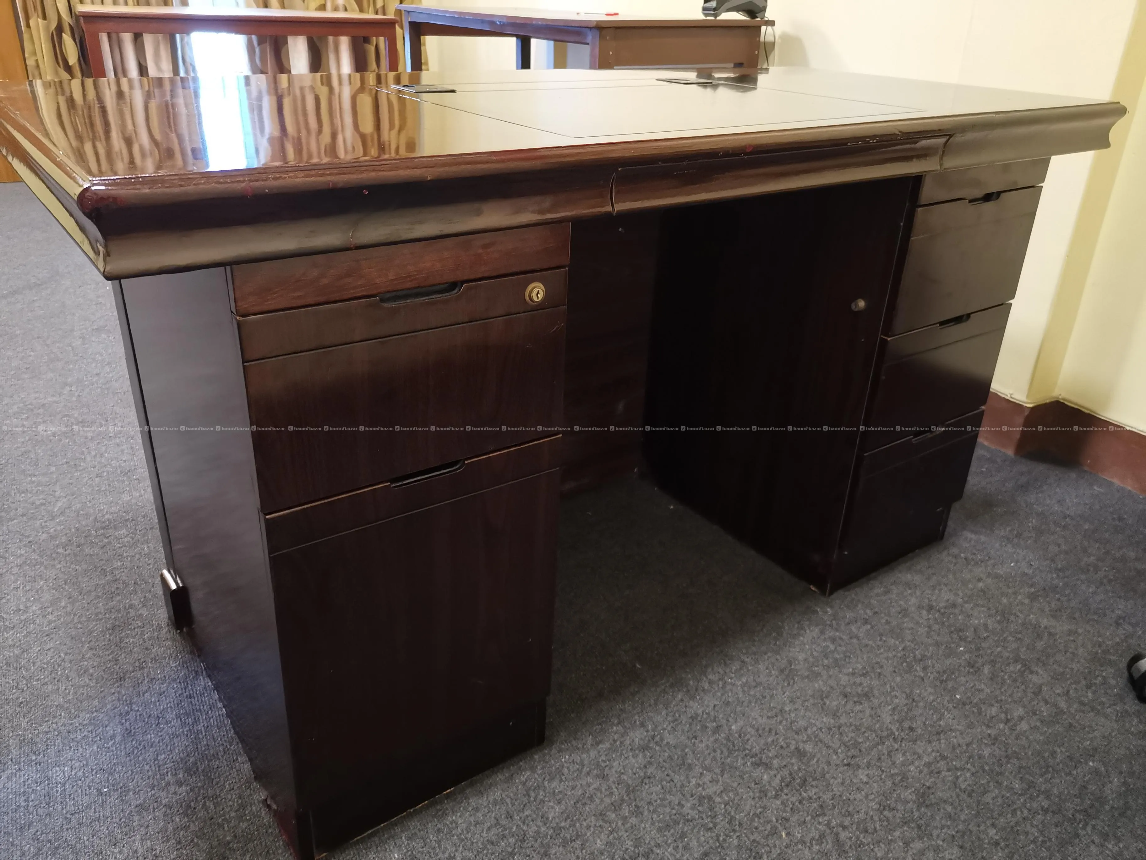 Heavy Premium Executive Office Desk 3