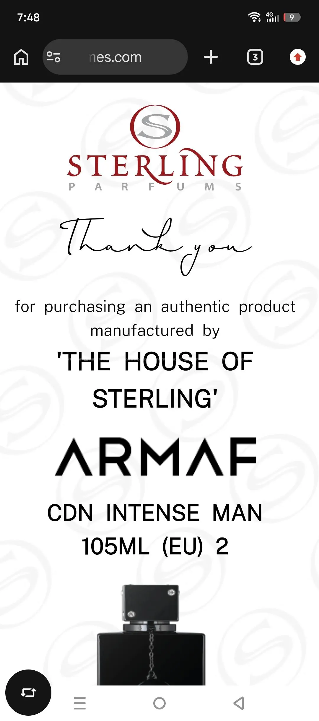Armaf club de Nuit intense man edt 2