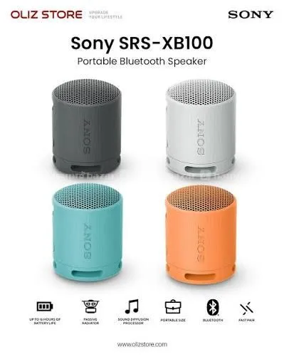 Sony SRS XB100 Bluetooth Speaker 2