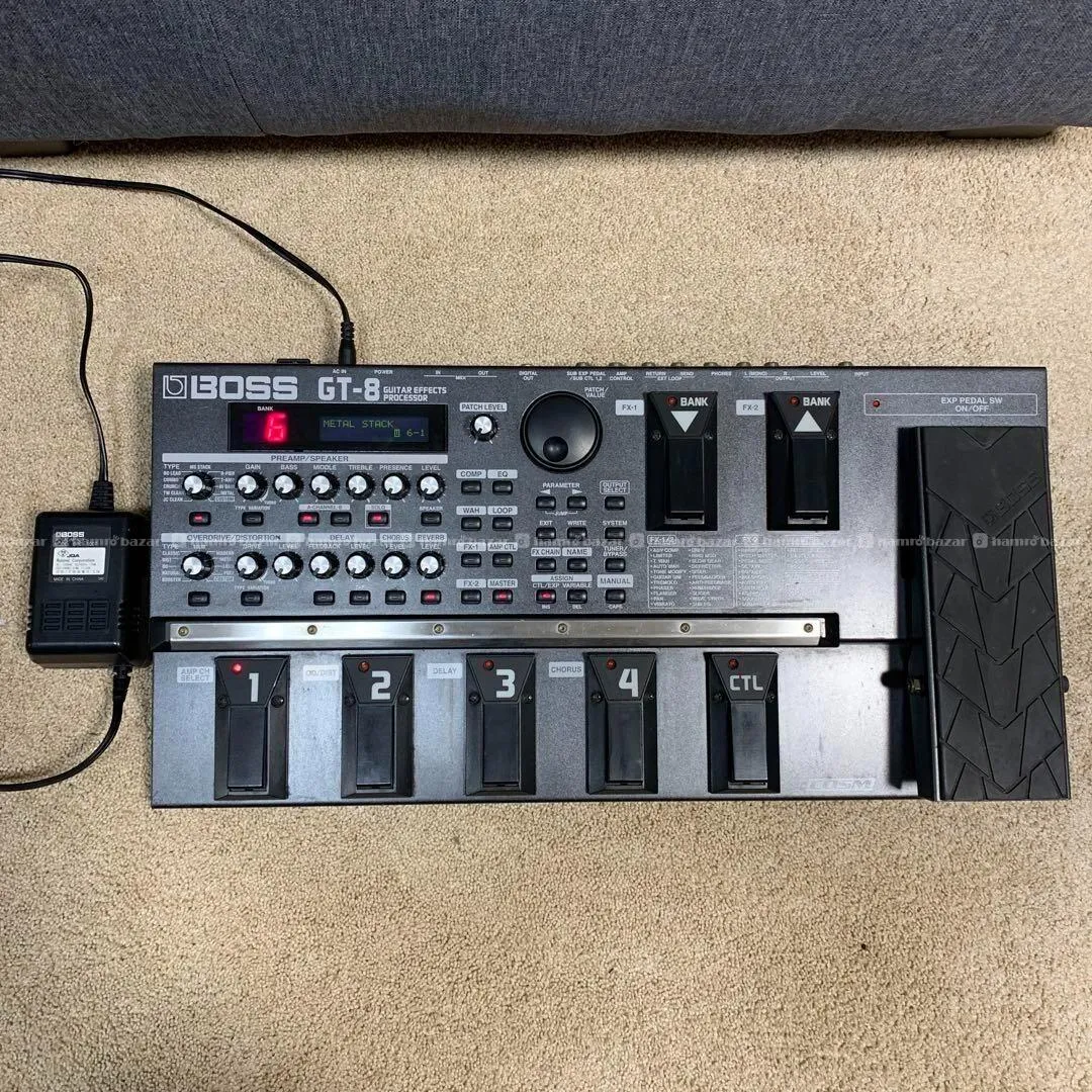 BOSS GT-8 Guitar Effects Processor – For Sale 2
