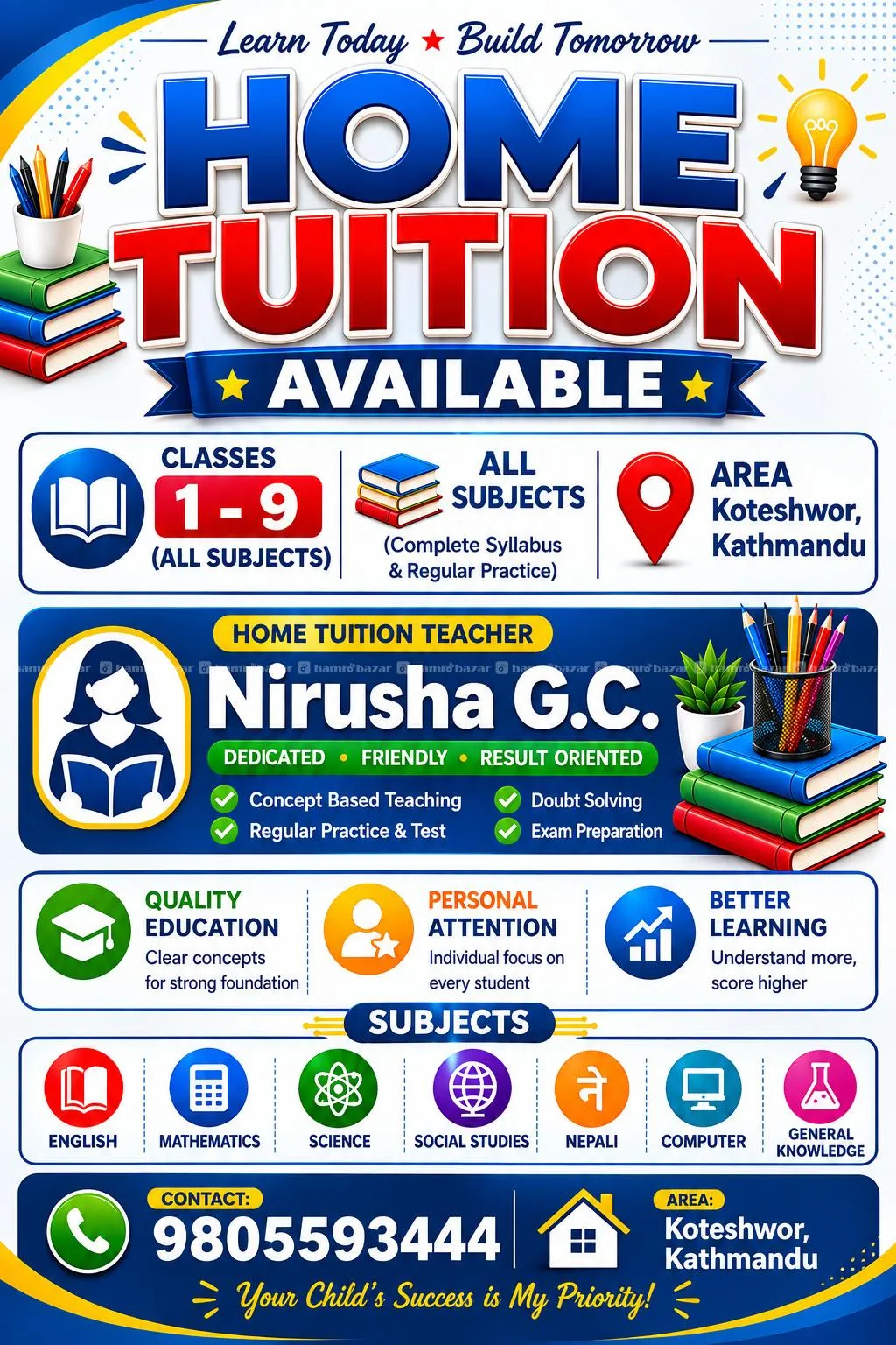 Near your location tutor is here for your future