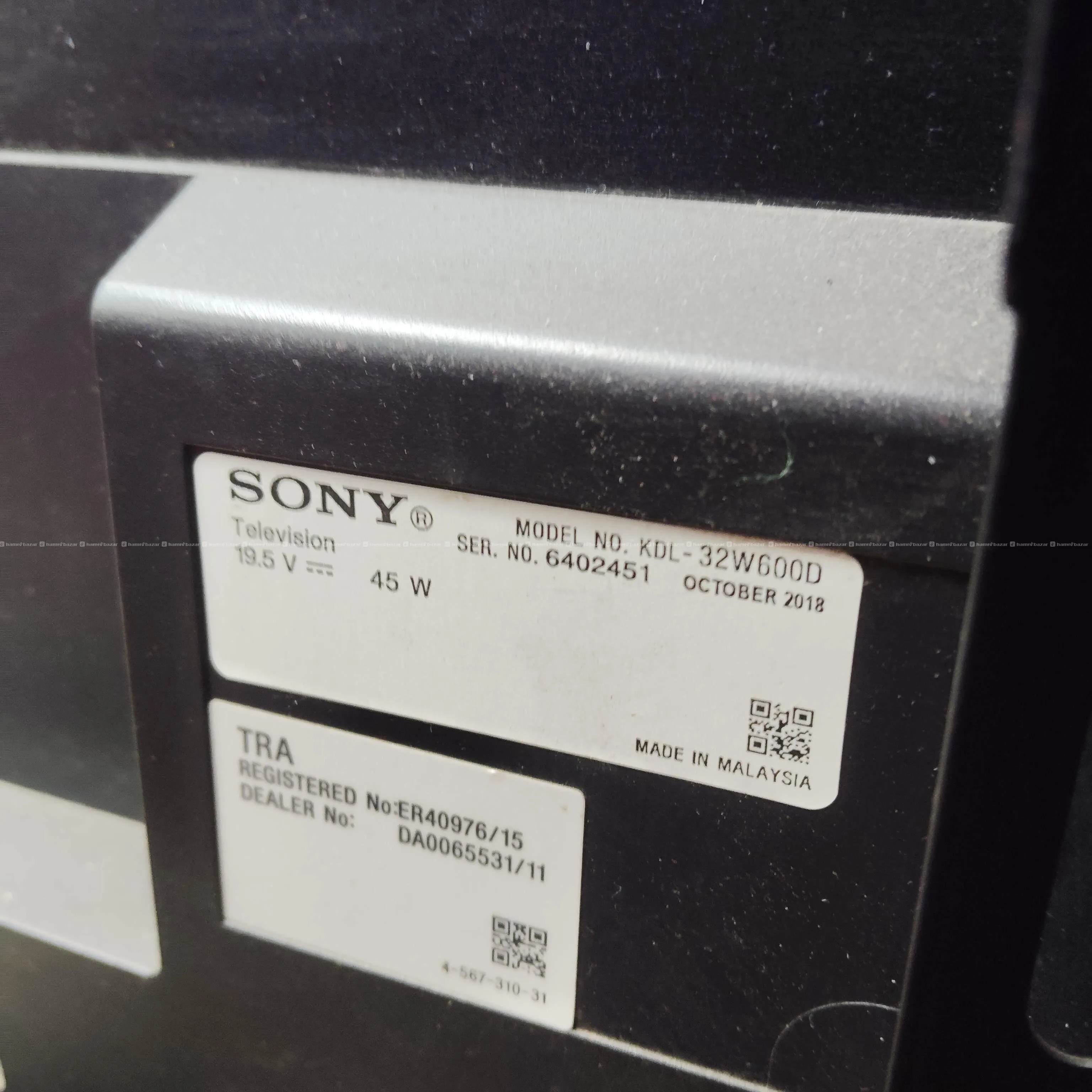 Sony _Bravia KDL-32W609D - 32 inch smart Led 5