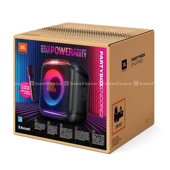 JBL Partybox Encore 2 with 2 Wireless Mic 3