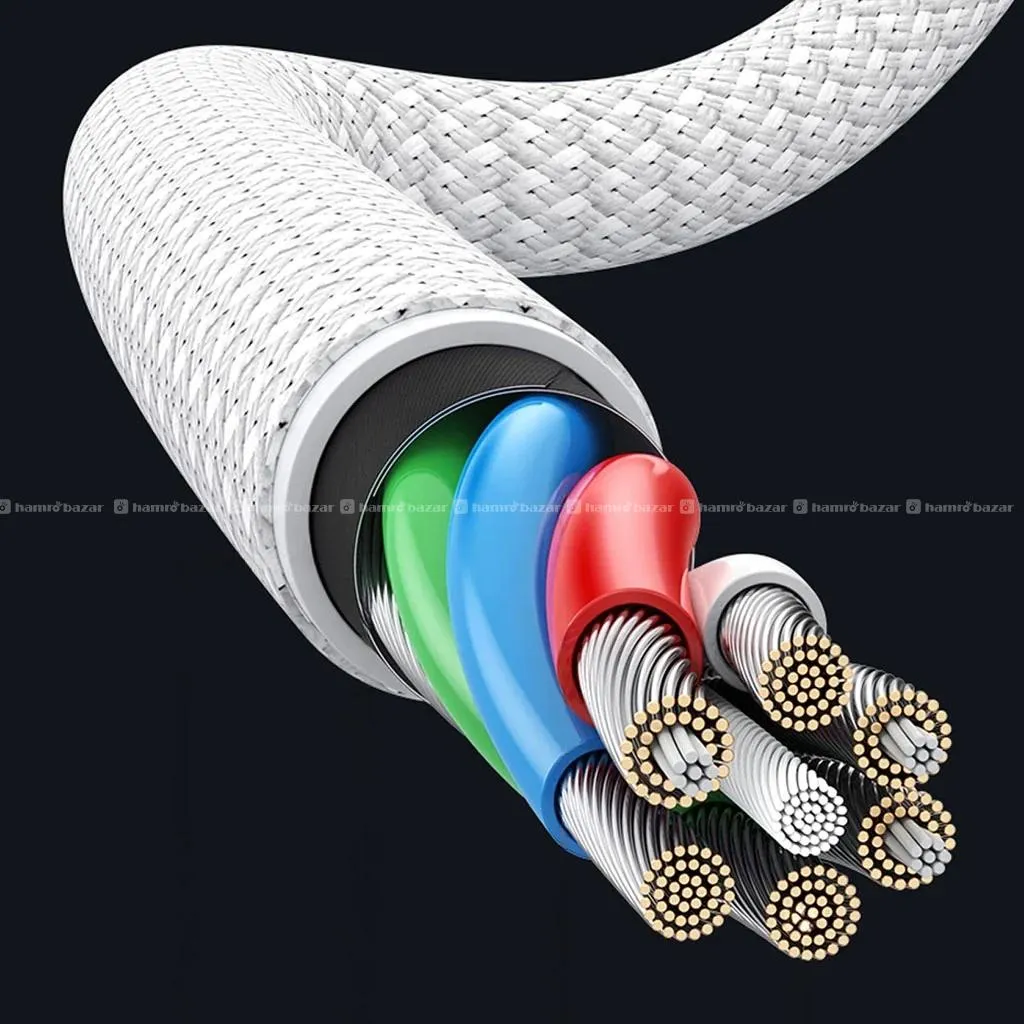 UGREEN US557 Type C to C Cable 1OOW Braided Cable 5