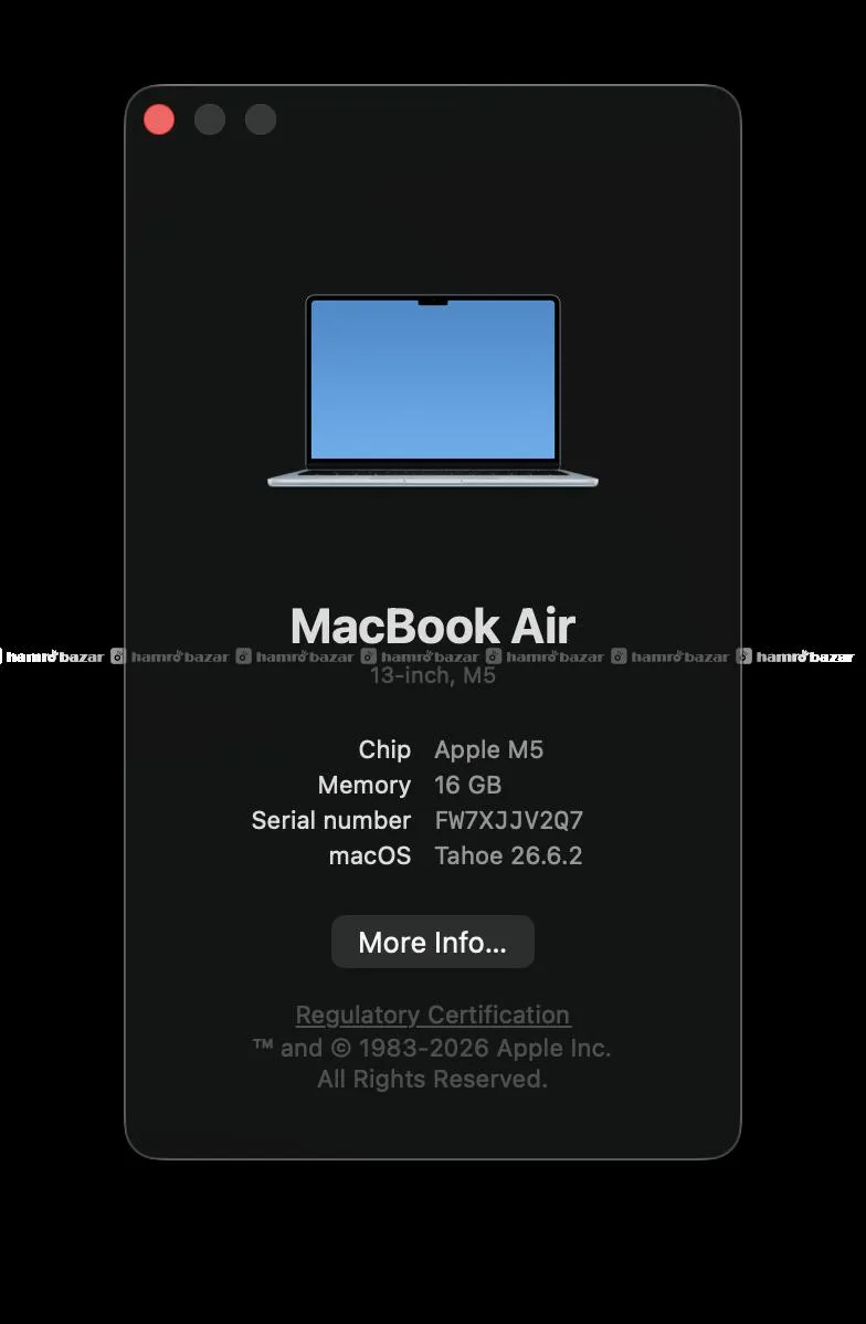 Macbook Air M5 | 16/512GB | Battery Cycle Only 21 2