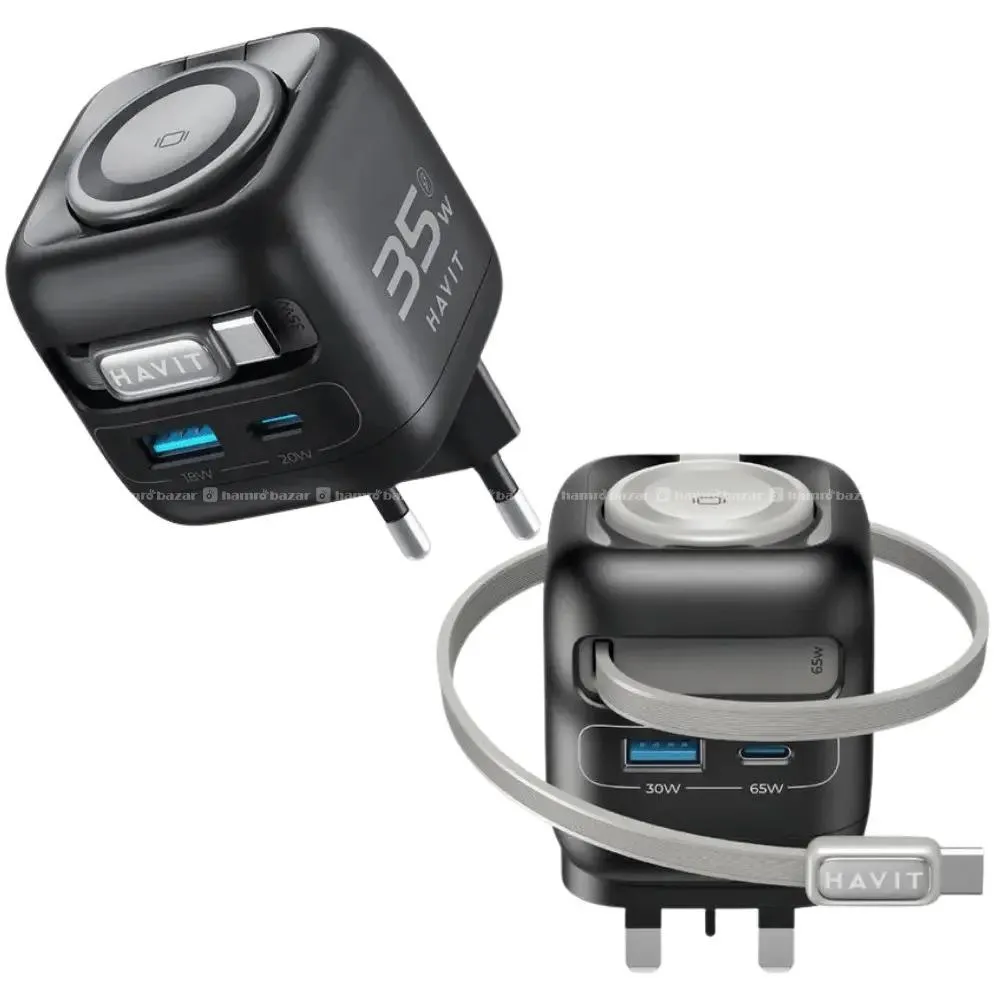 Havit UC250 A-UK USB retractable cable 4
