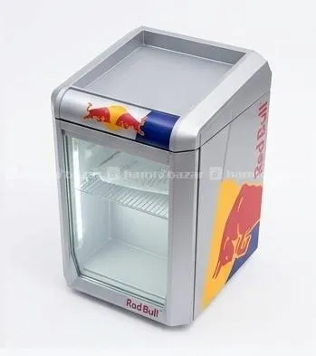 Original Red Bull Mini Fridge (Baby Cooler) - LED 3