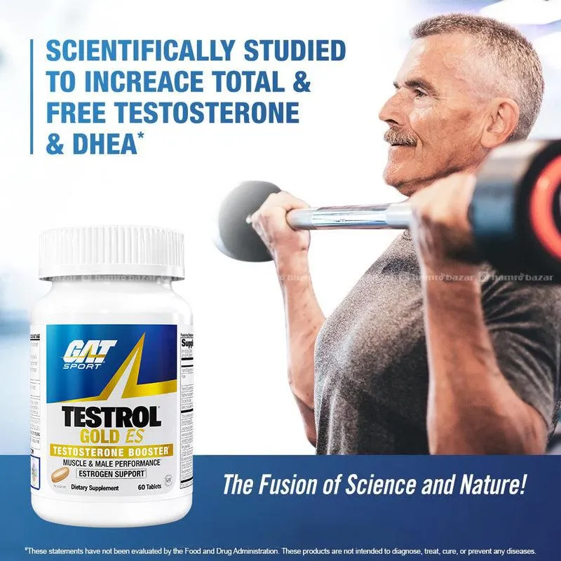 Gat Testrol Gold Es Testostrone Booster 90 Tablets 2