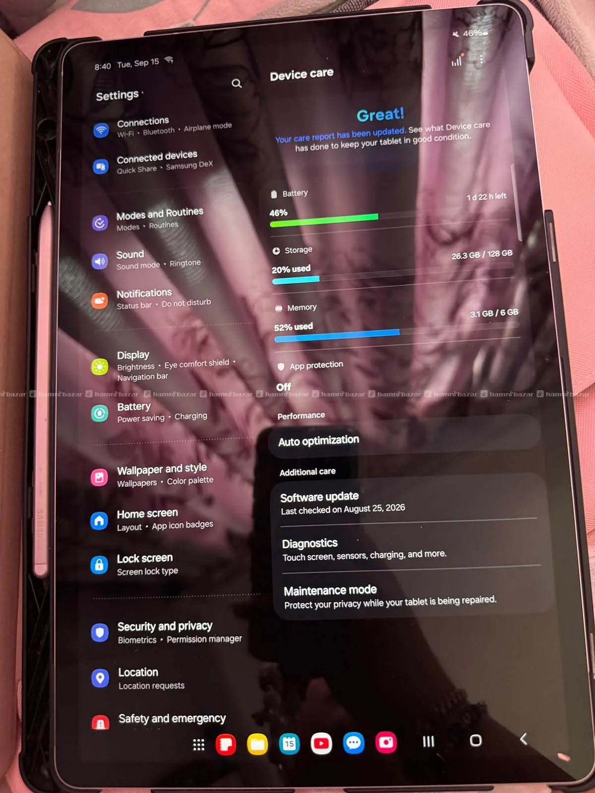 Samsung Galaxy Tab s7 FE for sale 3