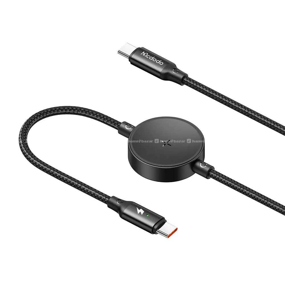 2-in-1 Cable (USB-C) For Phone & Samsung Watch 3