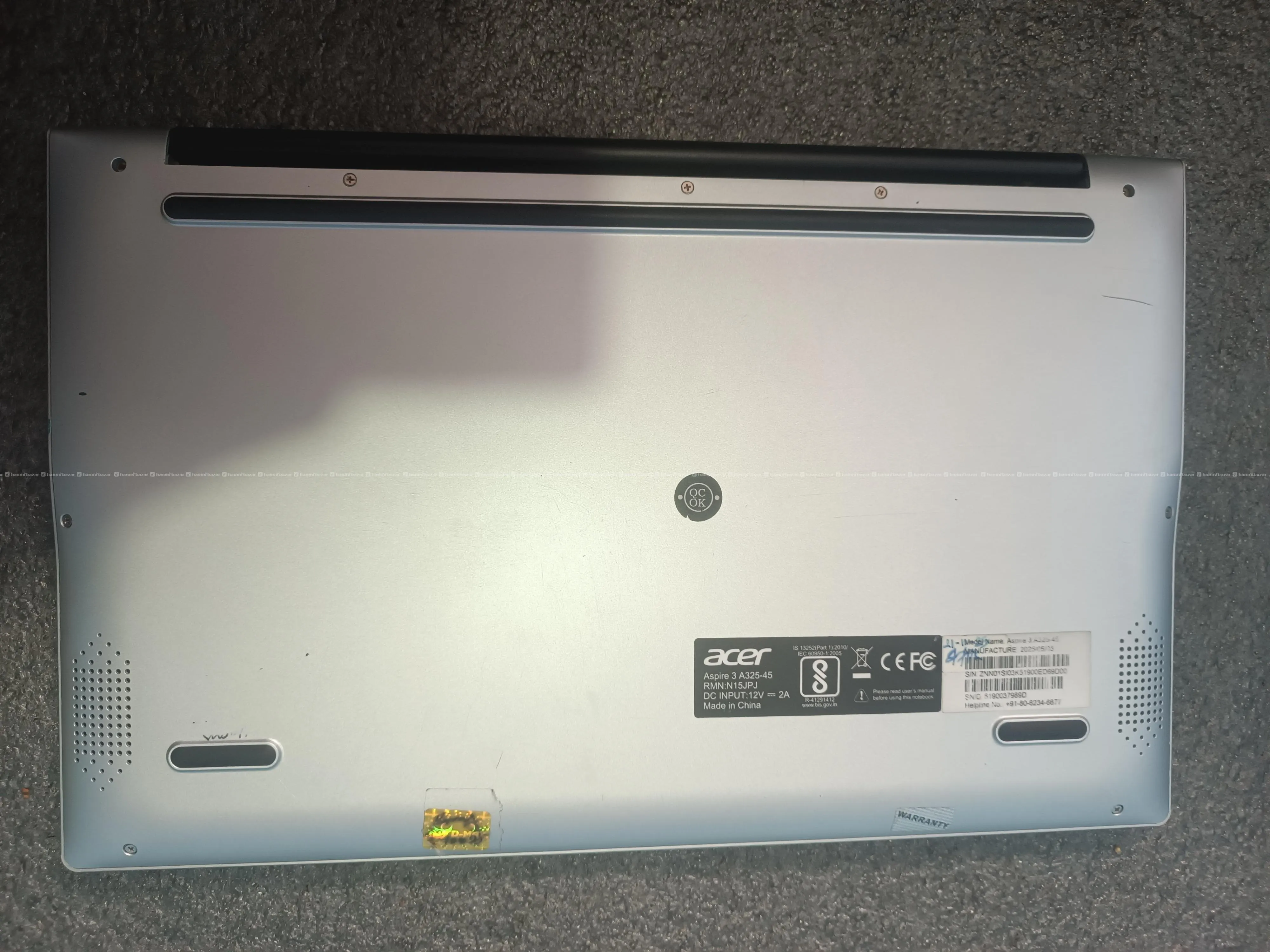 Acer aspire 3 N4500 4