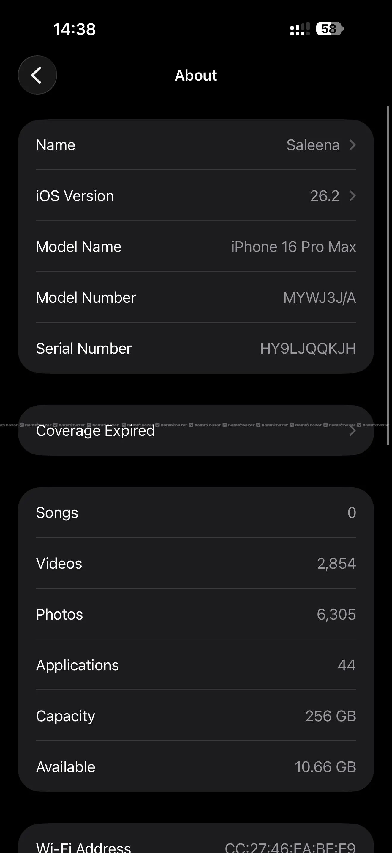 iPhone 16 pro max 256gb 2