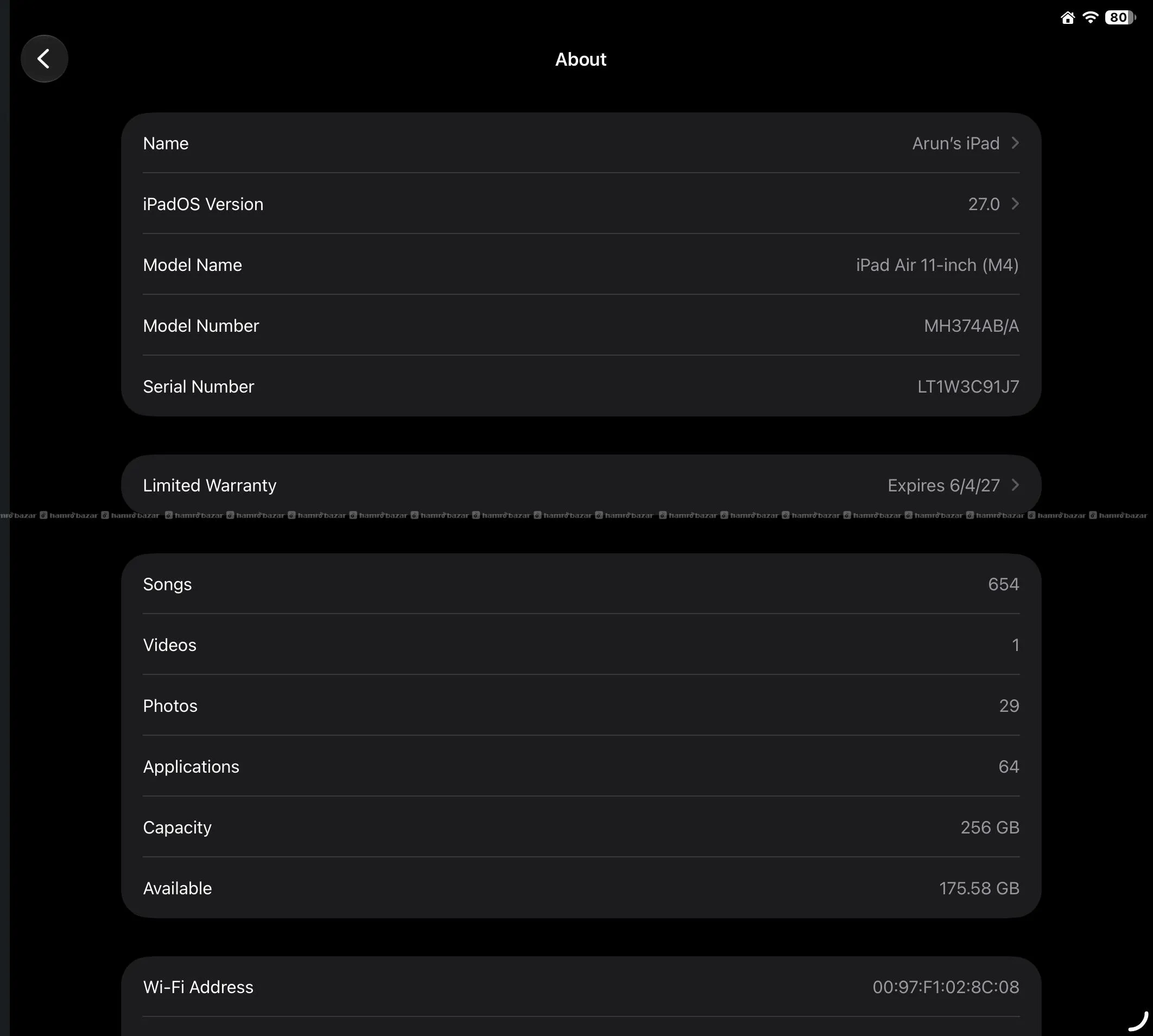iPad Air M4 256GB 2