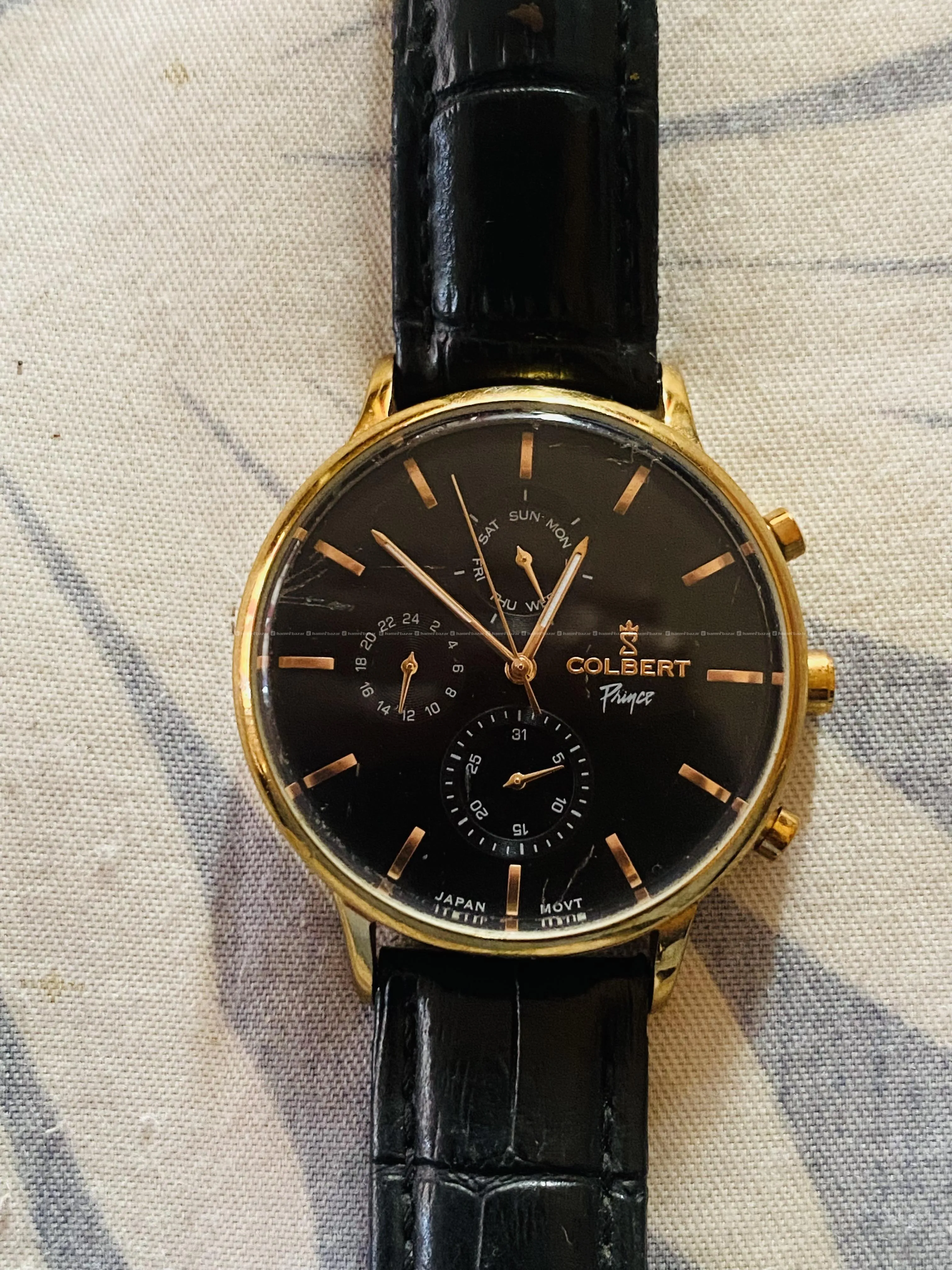 Colbert Prince Watch for Sale-Gold tone | 4