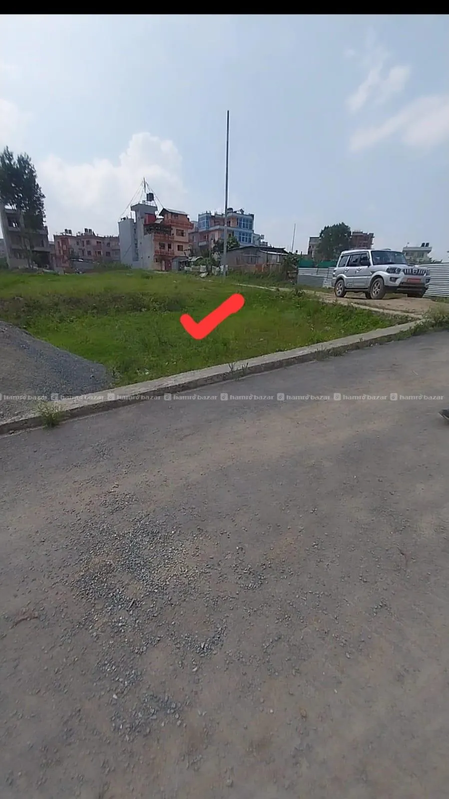 Land sale @Chovar, Manjushree Park 4