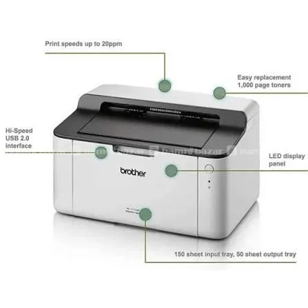 Brother Printer HL-1110 Monochrome Laser