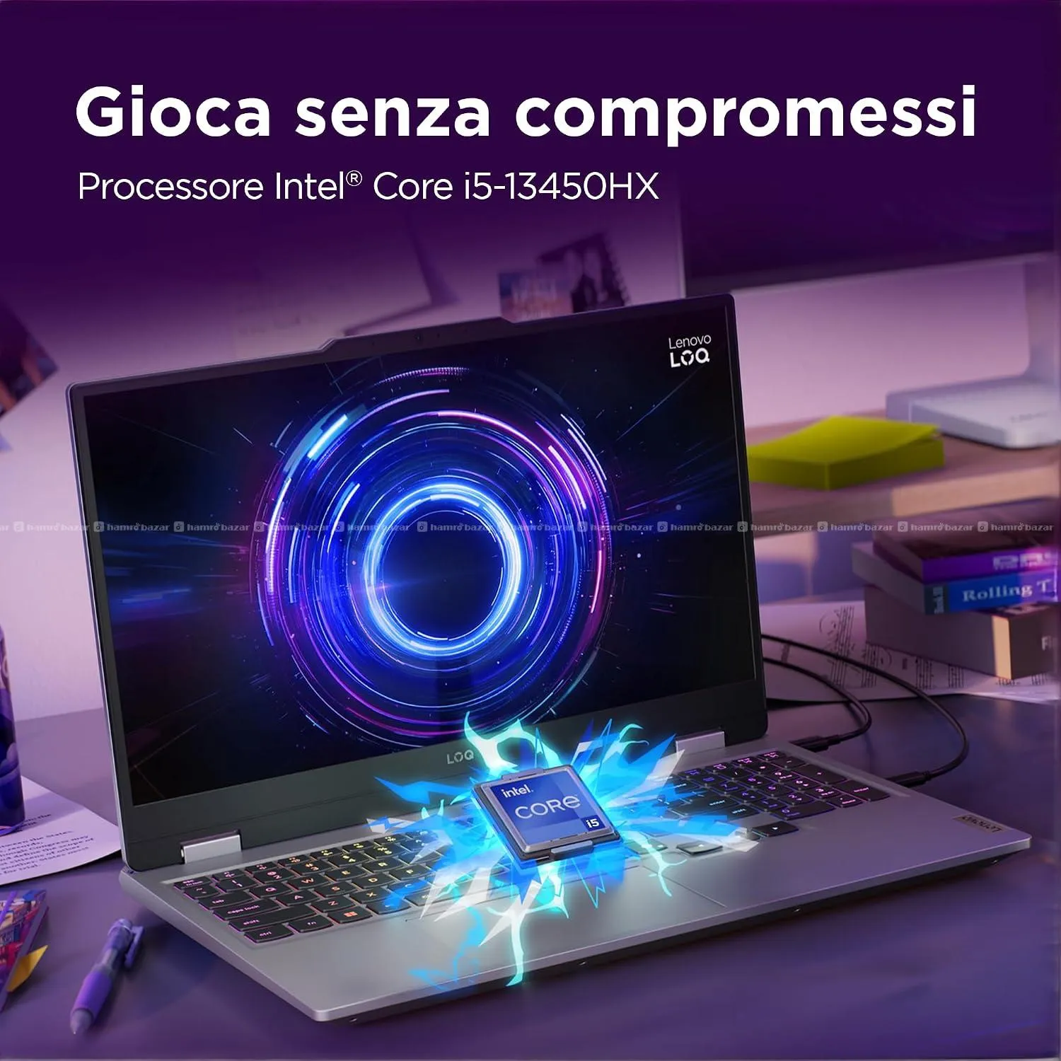 Lenovo LOQ 15.6"/ FHD IPS 144Hz/i5-13450HX 16/512 2