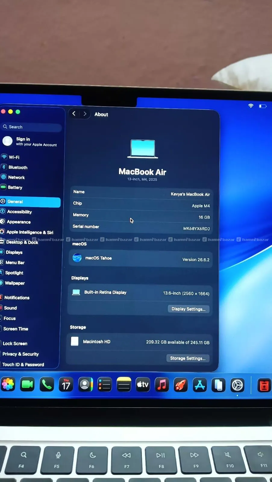 Macbook Air M4 with Magic Mouse | 100% bh 2