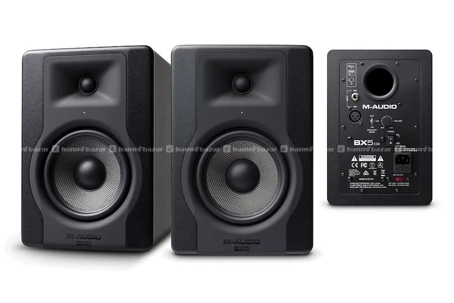 M-Audio BX5B3 Studio Moniter Pair 4