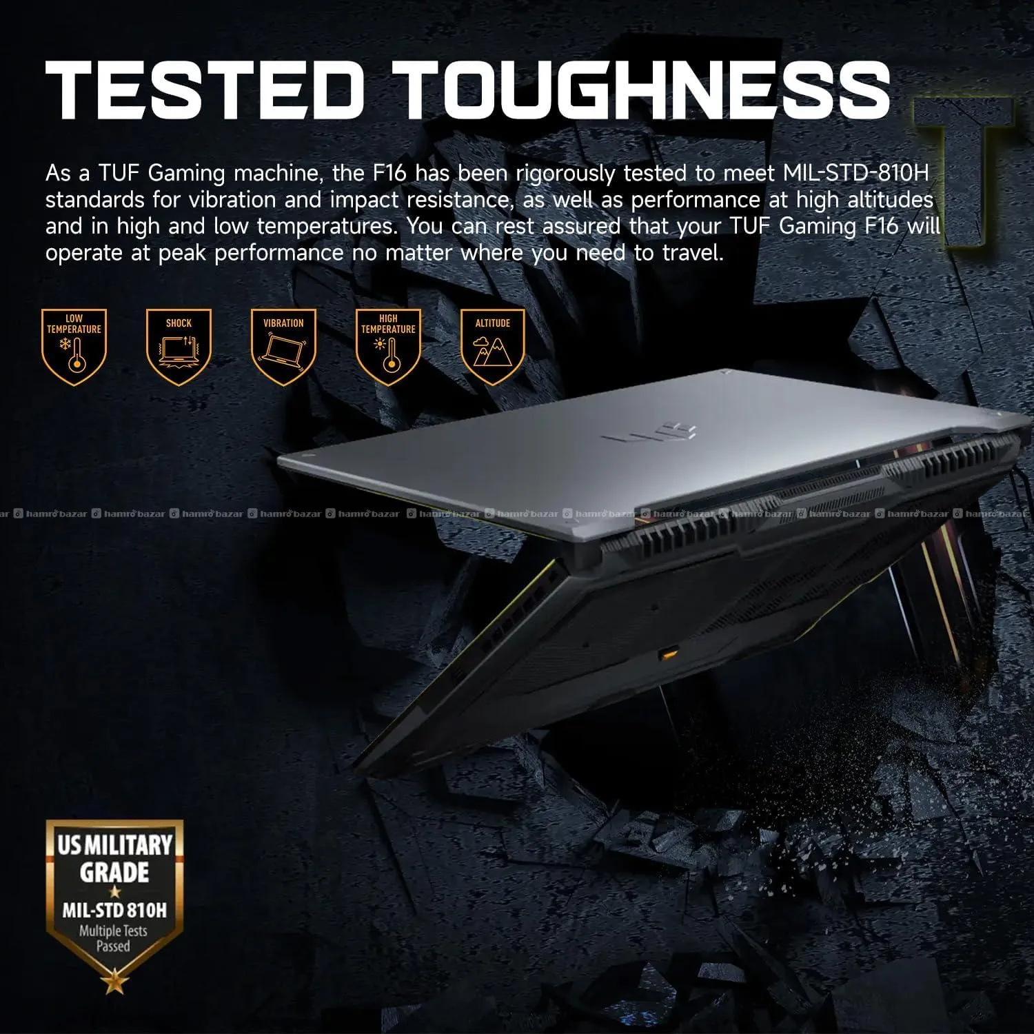 Tuf Gaming F16 Core 5 210H, 16" 144Hz,16/1tb/4050 2