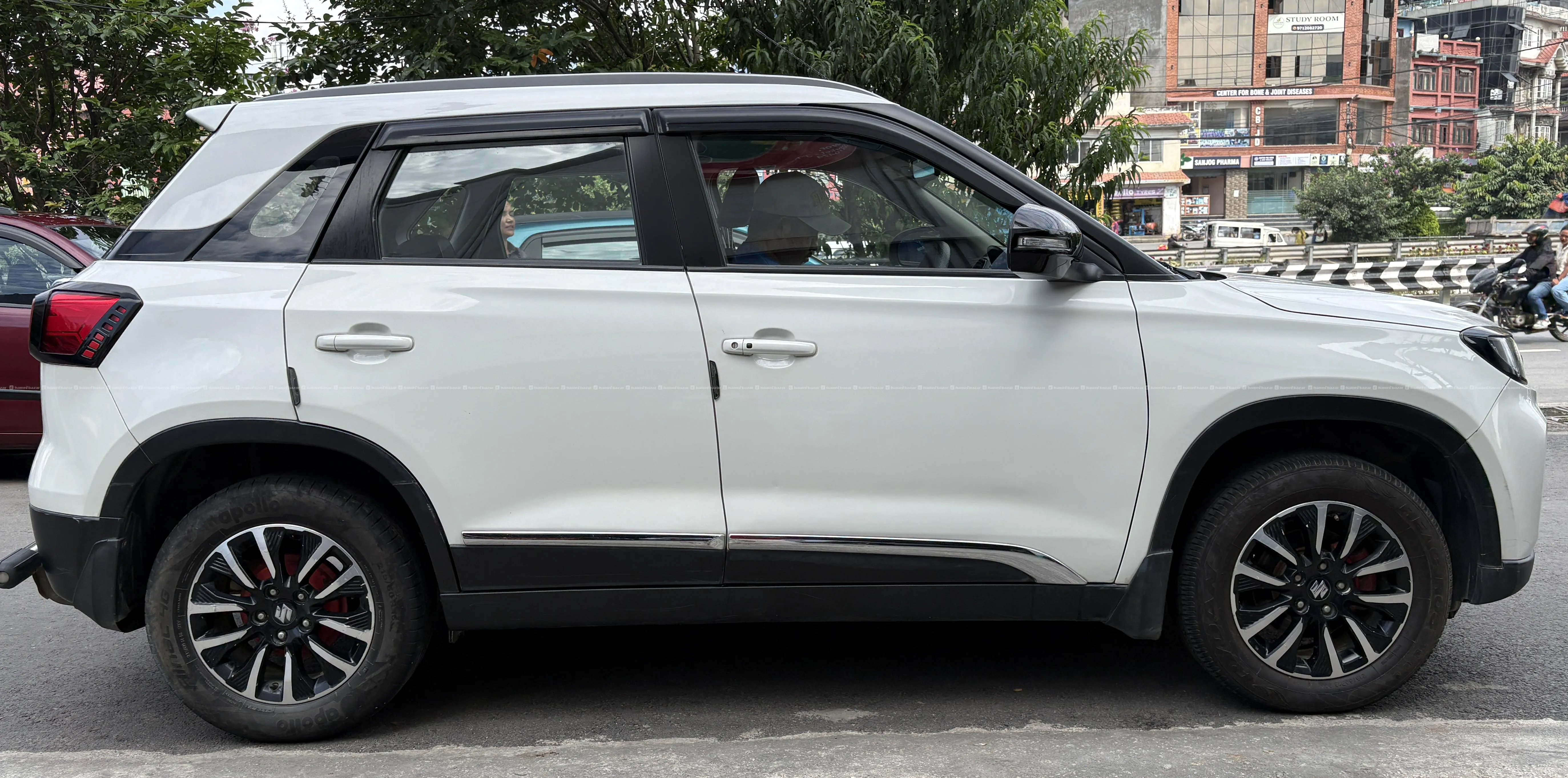2021 model brezza zxi plus single handed on sale 4