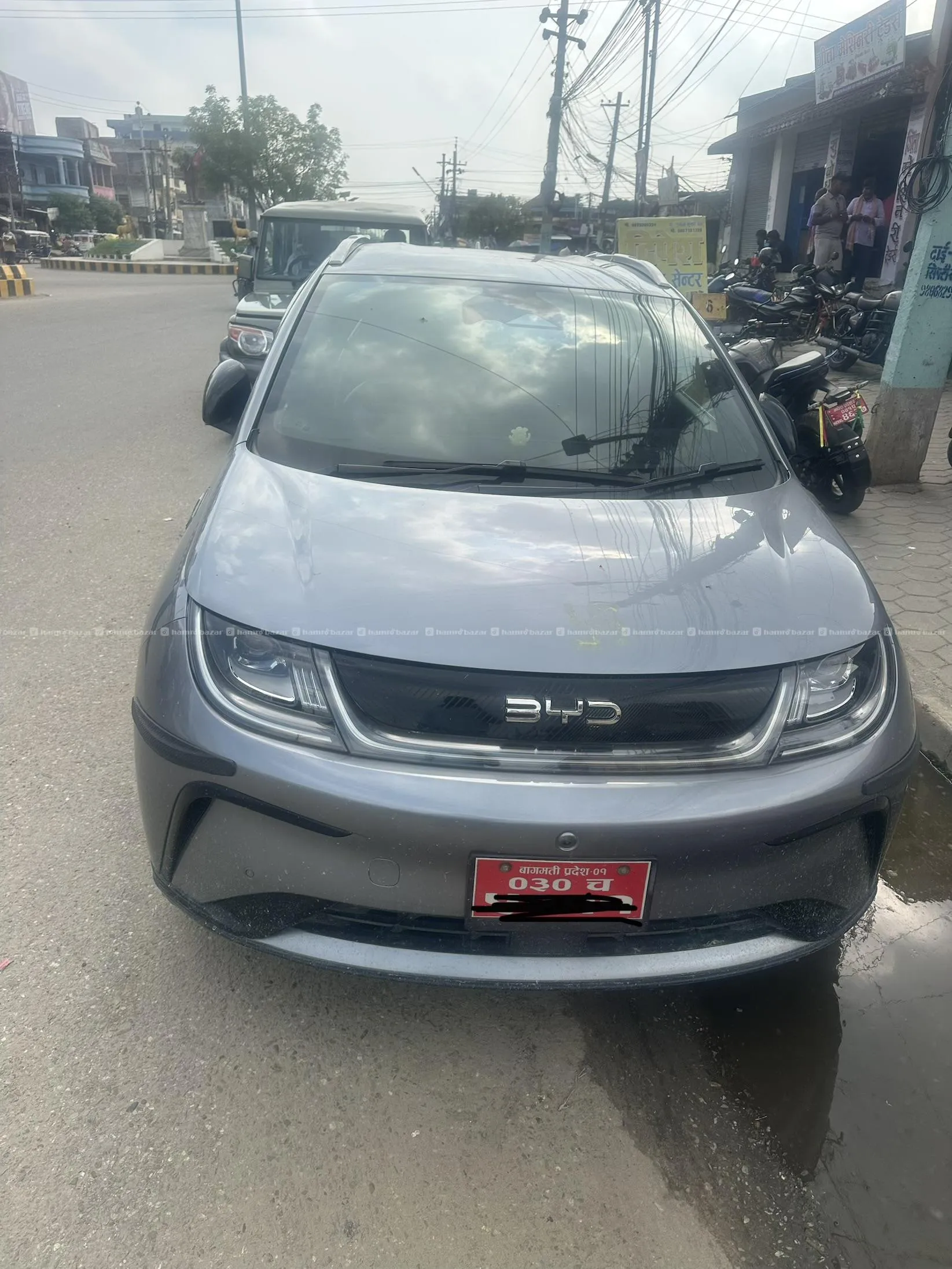 byd dolphin 2024 model grey 1