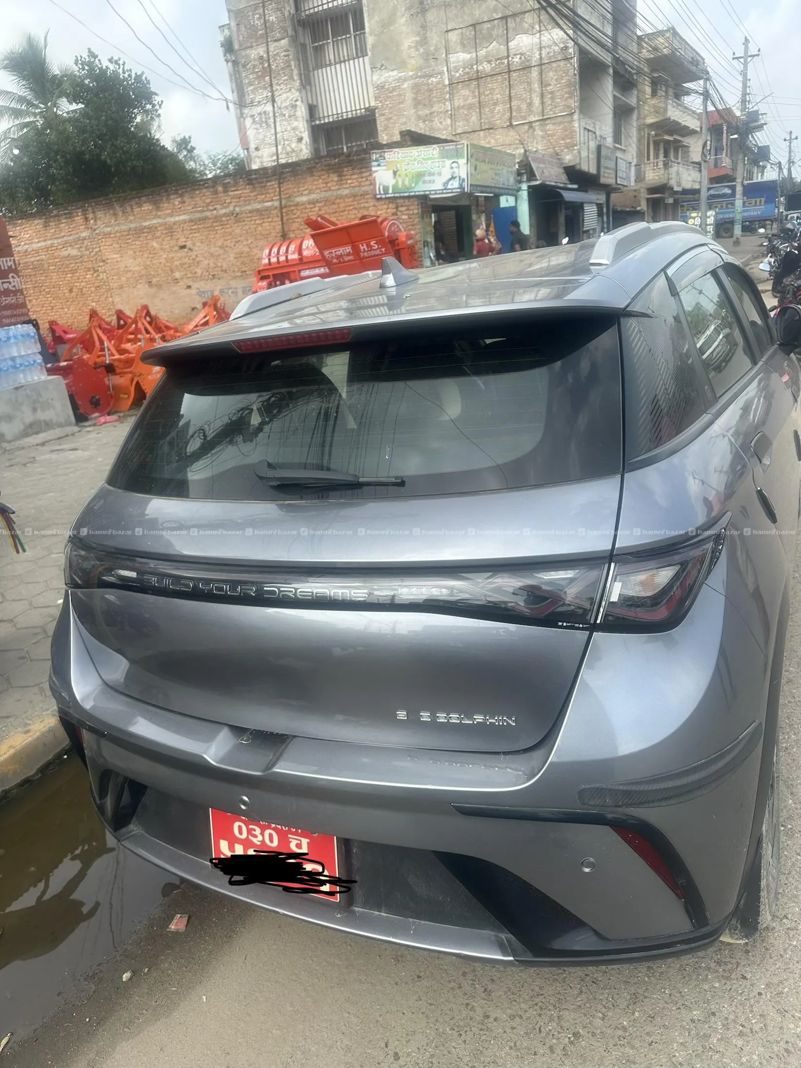 byd dolphin 2024 model grey 2