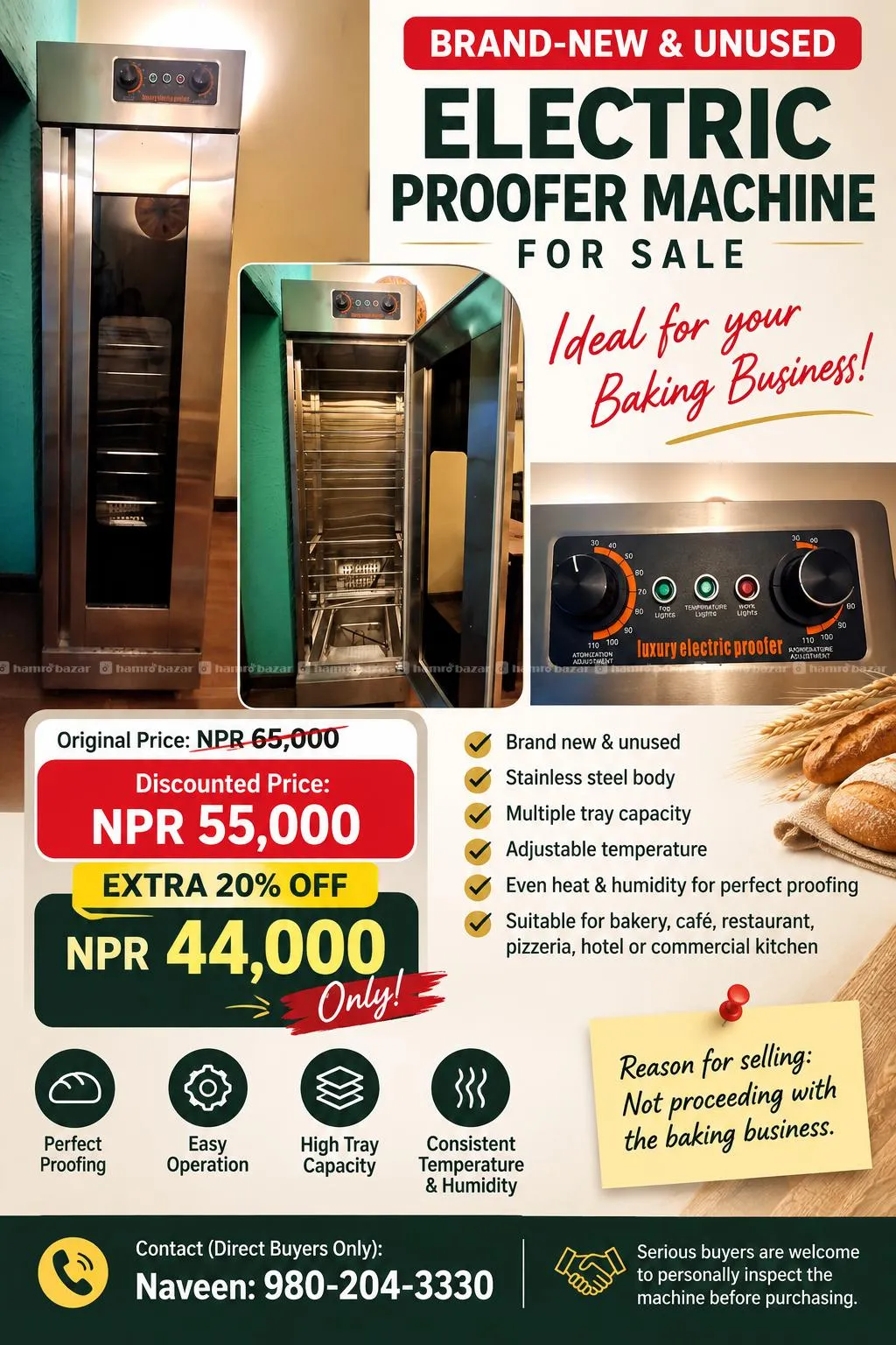 Proofer Machine For Sale 2