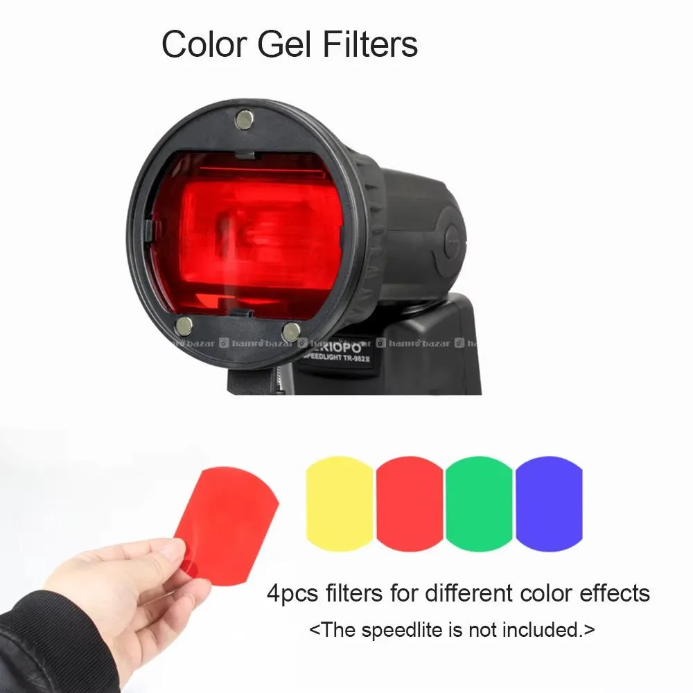 Triopo Magnetic Flash Accessory Kit 3